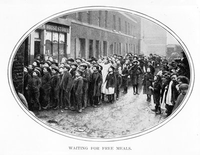 Waiting for Free Meals by English Photographer